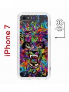 Чехол-накладка iPhone 7 Kruche Magnet Print Colored beast