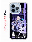 Чехол-накладка iPhone 13 Pro Kruche Print Kokomi Genshin