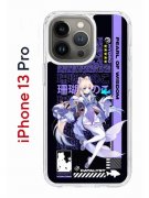 Чехол-накладка iPhone 13 Pro Kruche Print Kokomi Genshin