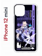Чехол-накладка iPhone 12 mini Kruche Print Kokomi Genshin