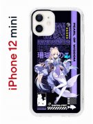 Чехол-накладка iPhone 12 mini Kruche Print Kokomi Genshin