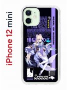 Чехол-накладка iPhone 12 mini Kruche Print Kokomi Genshin