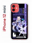 Чехол-накладка iPhone 12 mini Kruche Print Kokomi Genshin