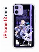 Чехол-накладка iPhone 12 mini Kruche Print Kokomi Genshin