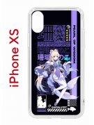 Чехол-накладка iPhone X/XS Kruche Print Kokomi Genshin