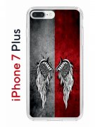 Чехол-накладка iPhone 7 Plus/8 Plus Kruche Print Крылья