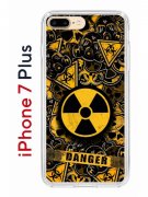 Чехол-накладка iPhone 7 Plus/8 Plus Kruche Print Danger
