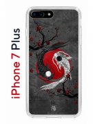 Чехол-накладка iPhone 7 Plus/8 Plus Kruche Print Гармония