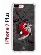 Чехол-накладка iPhone 7 Plus/8 Plus Kruche Print Гармония