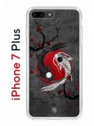 Чехол-накладка iPhone 7 Plus/8 Plus Kruche Print Гармония