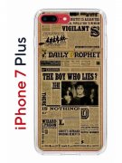 Чехол-накладка iPhone 7 Plus/8 Plus Kruche Print Potter