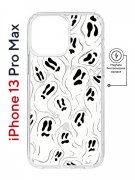Чехол-накладка Apple iPhone 13 Pro Max (610637) Kruche PRINT Призраки