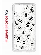 Чехол-накладка Huawei Honor 9S  (588929) Kruche PRINT Призраки