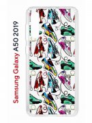 Чехол-накладка Samsung Galaxy A50 2019 (583850) Kruche PRINT Кроссы Nike Air Max