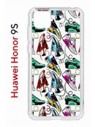 Чехол-накладка Huawei Honor 9S  (588929) Kruche PRINT Кроссы Nike Air Max