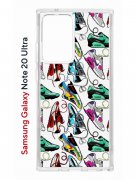 Чехол-накладка Samsung Galaxy Note 20 Ultra (588944) Kruche PRINT Кроссы Nike Air Max