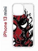 Чехол-накладка Apple iPhone 13 mini (606541) Kruche PRINT Spider-Man-Venom