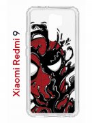 Чехол-накладка Xiaomi Redmi 9 Kruche Print Spider-Man-Venom