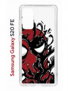 Чехол-накладка Samsung Galaxy S20 FE (593958) Kruche PRINT Spider-Man-Venom