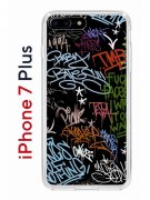Чехол-накладка iPhone 7 Plus/8 Plus Kruche Print Граффити