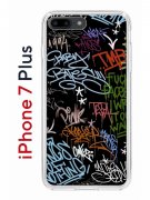 Чехол-накладка iPhone 7 Plus/8 Plus Kruche Print Граффити