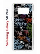 Чехол-накладка Samsung Galaxy S8 Plus (580672) Kruche PRINT Граффити