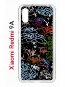 Чехол-накладка Xiaomi Redmi 9A Kruche Print Граффити