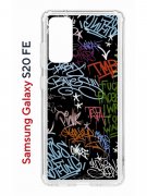 Чехол-накладка Samsung Galaxy S20 FE Kruche Print Граффити