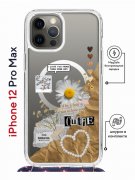 Чехол-накладка Apple iPhone 12 Pro Max (598924) Kruche PRINT Крафтовые наклейки