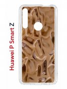 Чехол-накладка Huawei P Smart Z (588928) Kruche PRINT Кофе со льдом