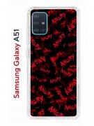 Чехол-накладка Samsung Galaxy A51 Kruche Print Angry