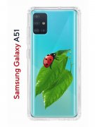 Чехол-накладка Samsung Galaxy A51 Kruche Print Ladybug