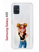 Чехол-накладка Samsung Galaxy A51 Kruche Print Smiling