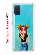 Чехол-накладка Samsung Galaxy A51 Kruche Print Smiling