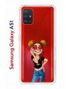 Чехол-накладка Samsung Galaxy A51 Kruche Print Smiling