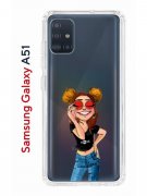 Чехол-накладка Samsung Galaxy A51 Kruche Print Smiling