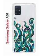 Чехол-накладка Samsung Galaxy A51 Kruche Print Щупальца