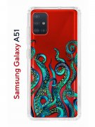 Чехол-накладка Samsung Galaxy A51 Kruche Print Щупальца