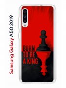 Чехол-накладка Samsung Galaxy A50 2019 Kruche Print Born to be a King