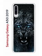 Чехол-накладка Samsung Galaxy A50 2019/A50S 2019/A30S 2019 Kruche Print Дикий леопард