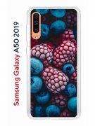 Чехол-накладка Samsung Galaxy A50 2019 Kruche Print Fresh berries