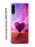 Чехол-накладка Samsung Galaxy A50 2019/A50S 2019/A30S 2019 Kruche Print Pink heart