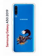 Чехол-накладка Samsung Galaxy A50/A50S 2019 Kruche Print Fox