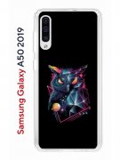Чехол-накладка Samsung Galaxy A50 2019/A50S 2019/A30S 2019 Kruche Print Retro Owl
