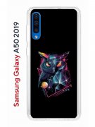 Чехол-накладка Samsung Galaxy A50 2019/A50S 2019/A30S 2019 Kruche Print Retro Owl
