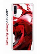 Чехол-накладка Samsung Galaxy A50 2019/A50S 2019/A30S 2019 Kruche Print Вино
