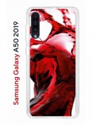 Чехол-накладка Samsung Galaxy A50 2019/A50S 2019/A30S 2019 Kruche Print Вино