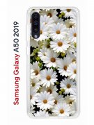 Чехол-накладка Samsung Galaxy A50 2019/A50S 2019/A30S 2019 Kruche Print Ромашки