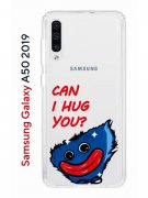 Чехол-накладка Samsung Galaxy A50 2019 (583850) Kruche PRINT CAN I HUG YOU