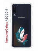 Чехол-накладка Samsung Galaxy A50 2019/A50S 2019/A30S 2019 Kruche Print Акула